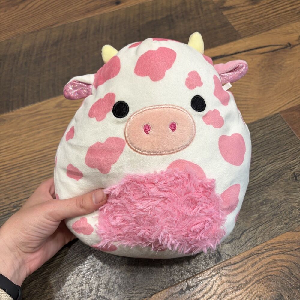 Evangelica Pink Cow 8" Squishmallow